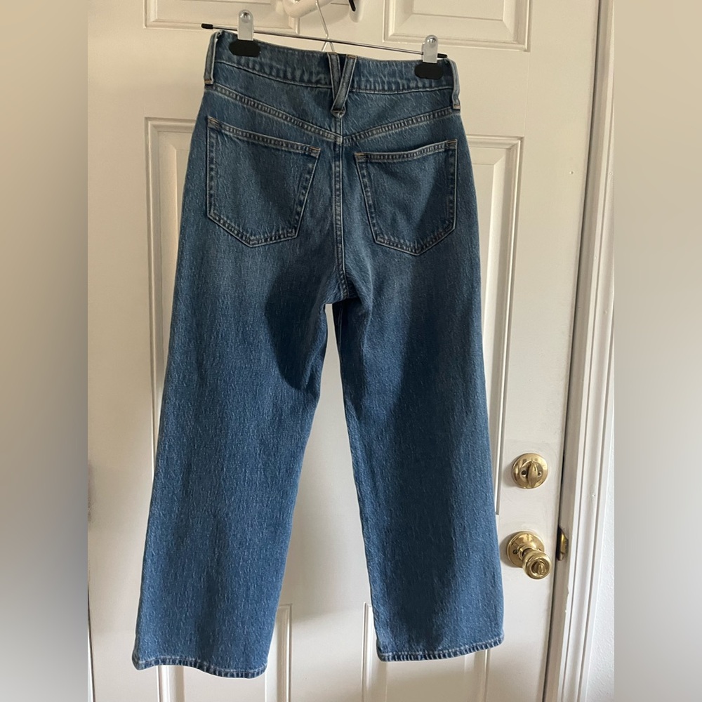 J.Crew slim wide-leg jean 24 Petite in hillside wash NWOT - Picture 6 of 11